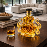 Octopus-Themed Whiskey Carafe