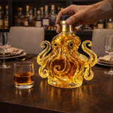 Octopus-Themed Whiskey Carafe