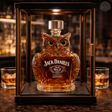 Owl-Themed Whiskey Carafe
