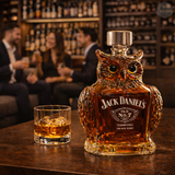 Owl-Themed Whiskey Carafe