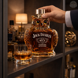 Owl-Themed Whiskey Carafe