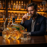Tractor-Themed Whiskey Decanter