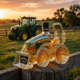 Tractor-Themed Whiskey Decanter
