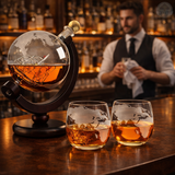 World Map Whiskey Carafe