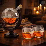 World Map Whiskey Carafe