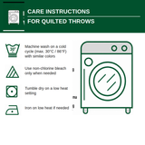Antonella - Quilted Placemat - Glowing Rooster Paradise