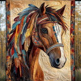 Yaretzi - Textile Wall Art - Brave Spirit Horse