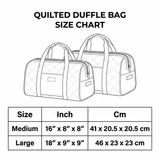 Quilted Travel Bag - Painted Horses