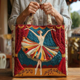 Elegant Ballerina Quilted Bag