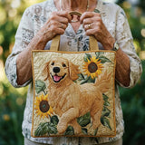 Golden Retriever Artisan Tote