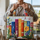 Floral Library Artisan Tote