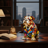 Charming Bulldog Elegance