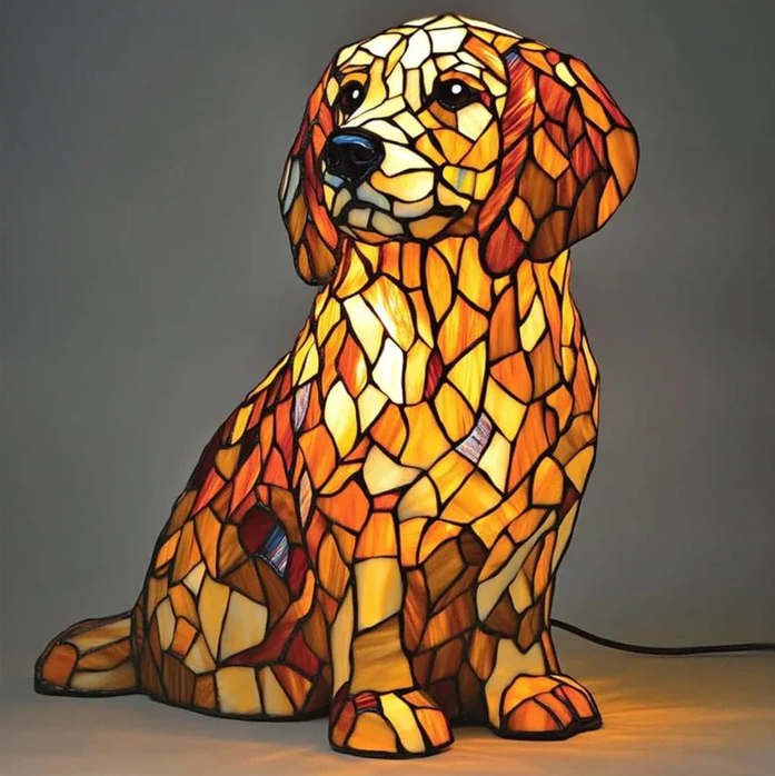 Lily the Enchanted Golden Retriever Figurine